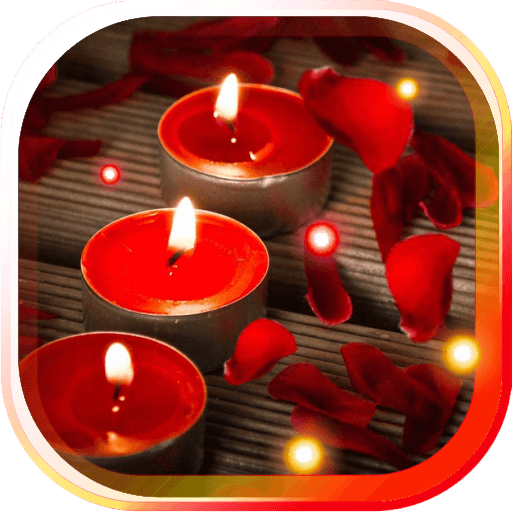Candles Roses Live Wallpaper