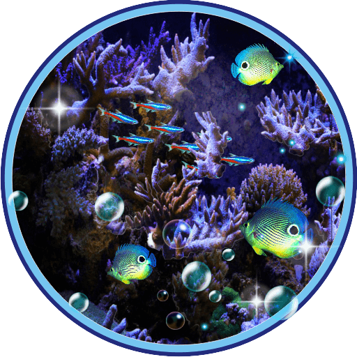 Neon Aquarium Fish live wallpaper