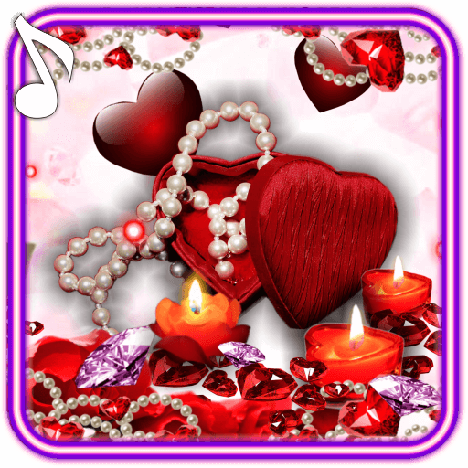 Valentines Candles live wallpaper