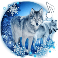 Wolves Winter live wallpaper