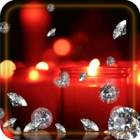 Diamonds and Candles Live wallpaper