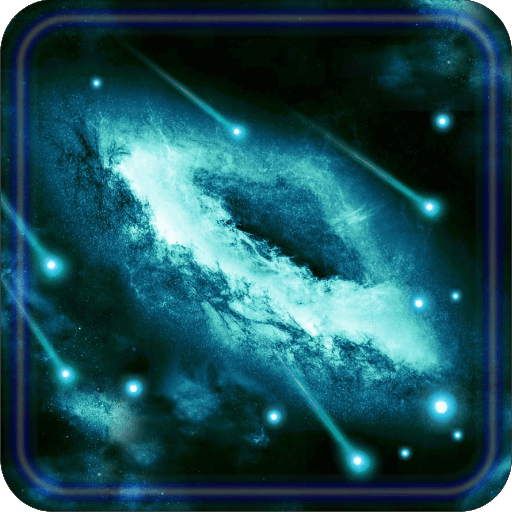 Galaxy Space Storm live wallpaper