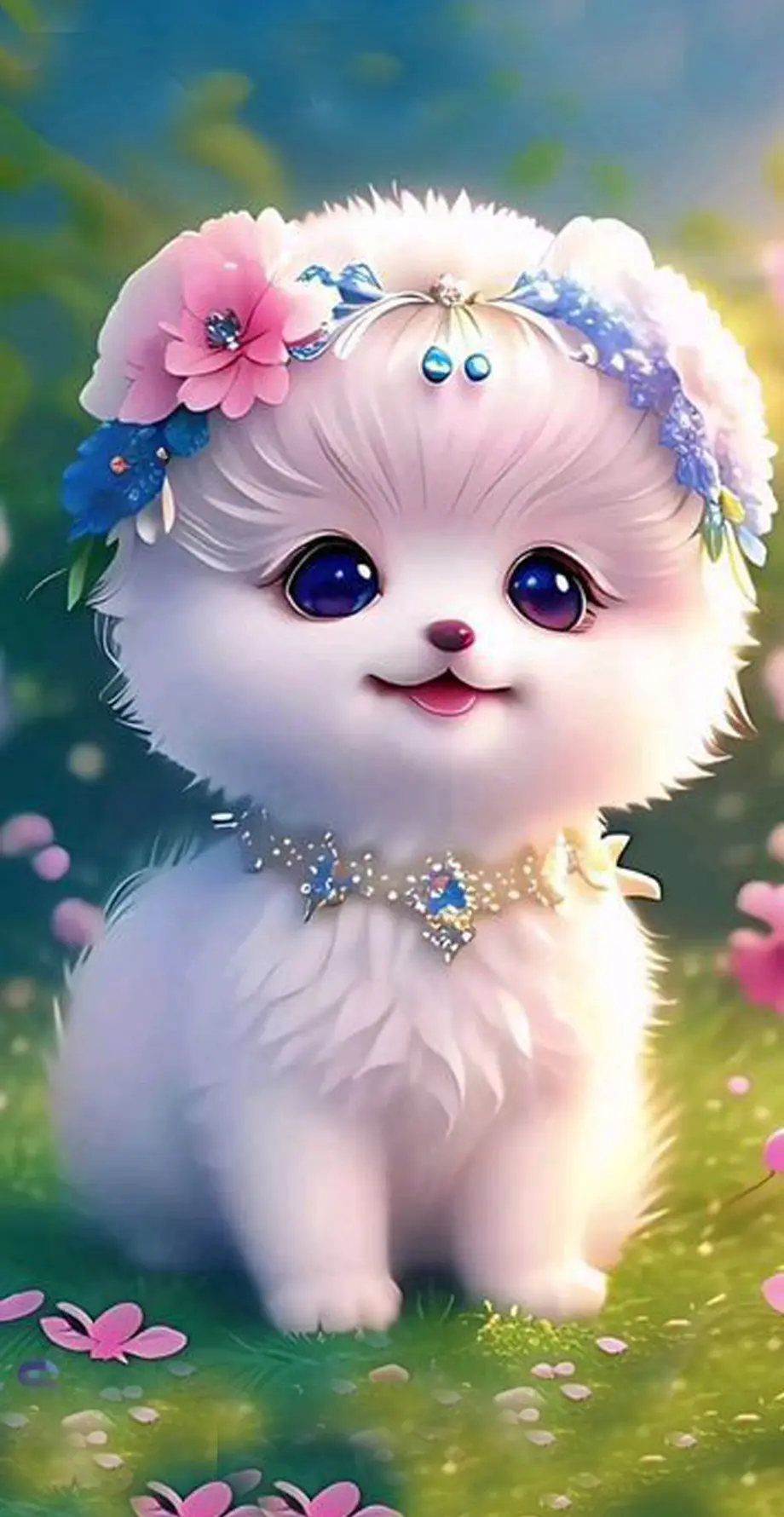 Cute Cat White Aesthetic Wonderful Wallpaper