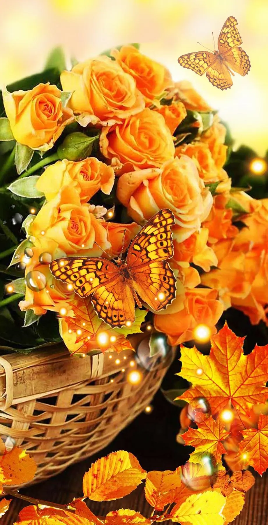 Butterflies Android Nise Perfect Wallpaper