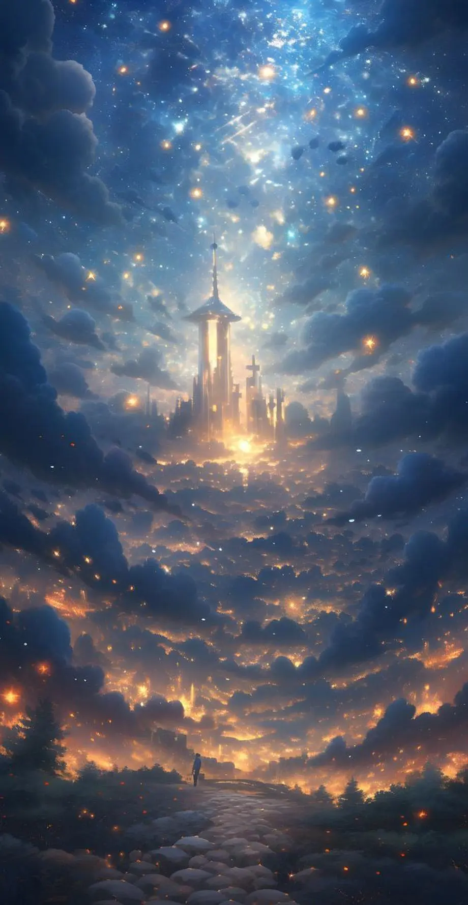 Castles in the sky Sinister Awesome Wallpaper