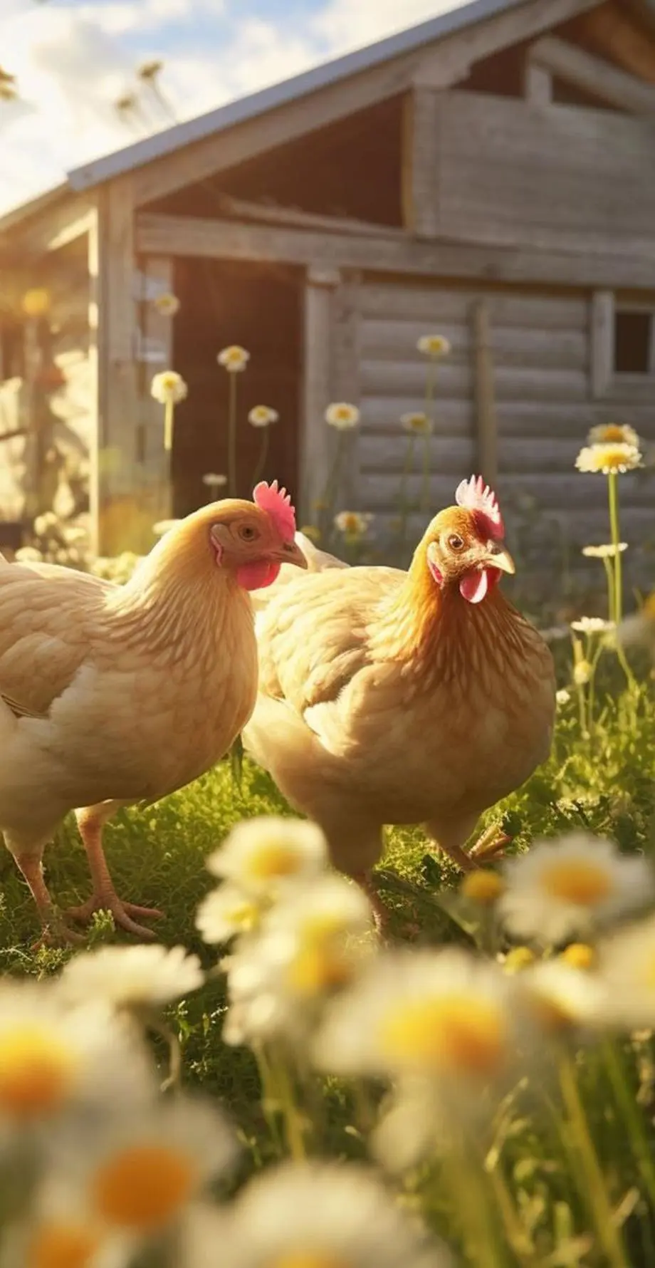 Chicken Cute Collection Nice Background