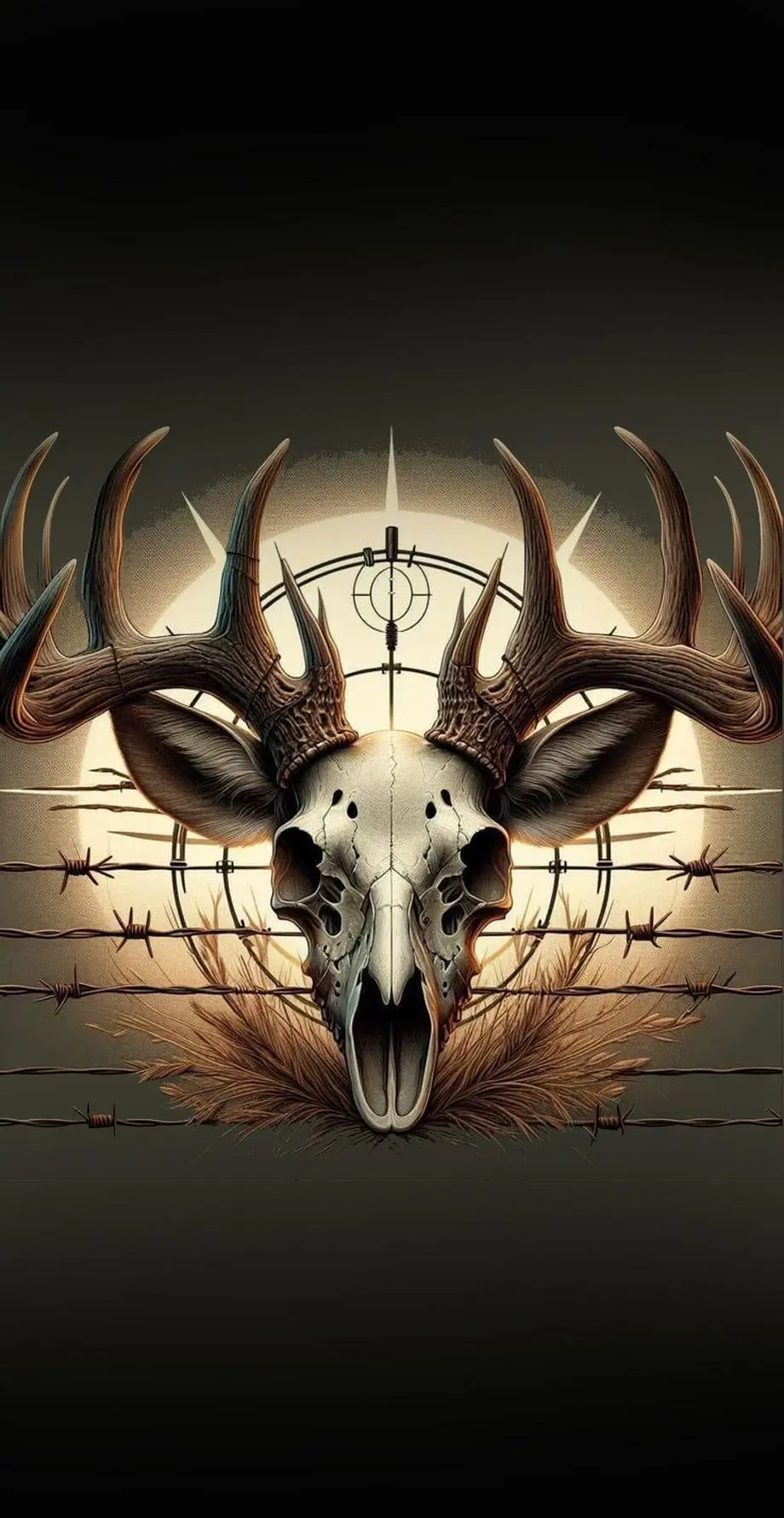 Deer Skull  Cute Background idea