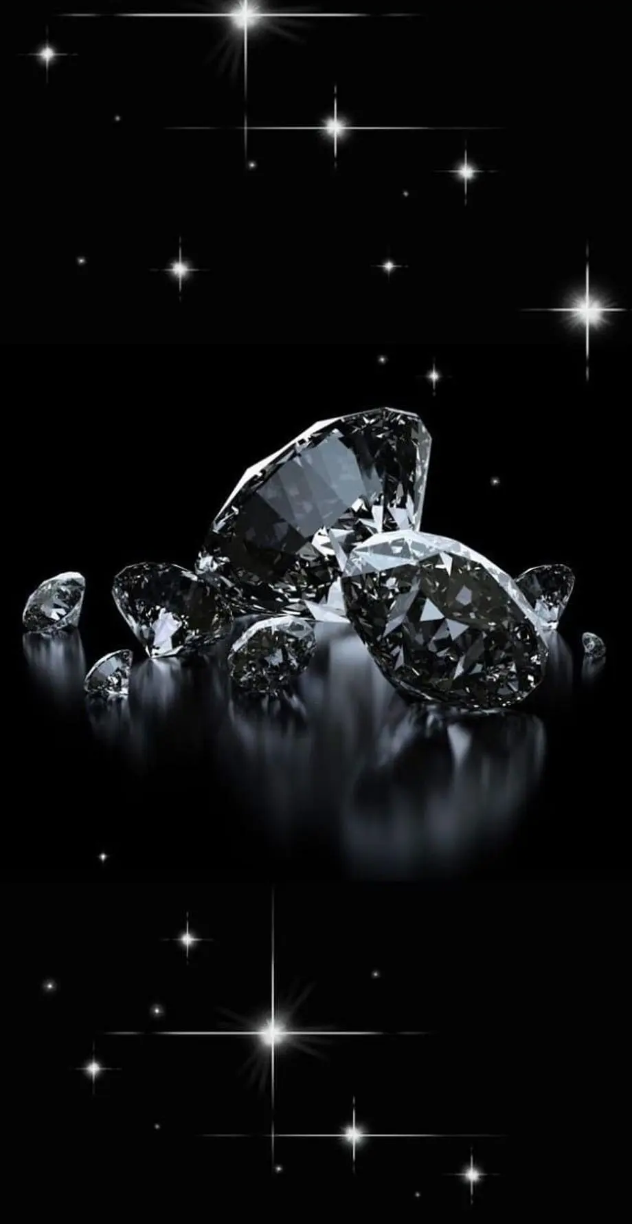 Diamond Black Theme Perfect Background