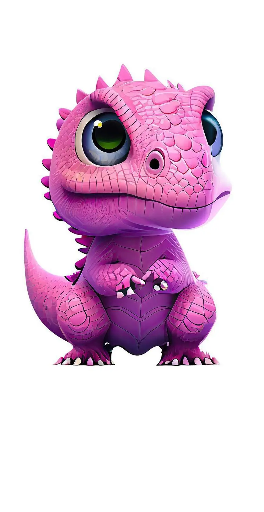 Dinosaurs Pink Cute Great Wallpaper background