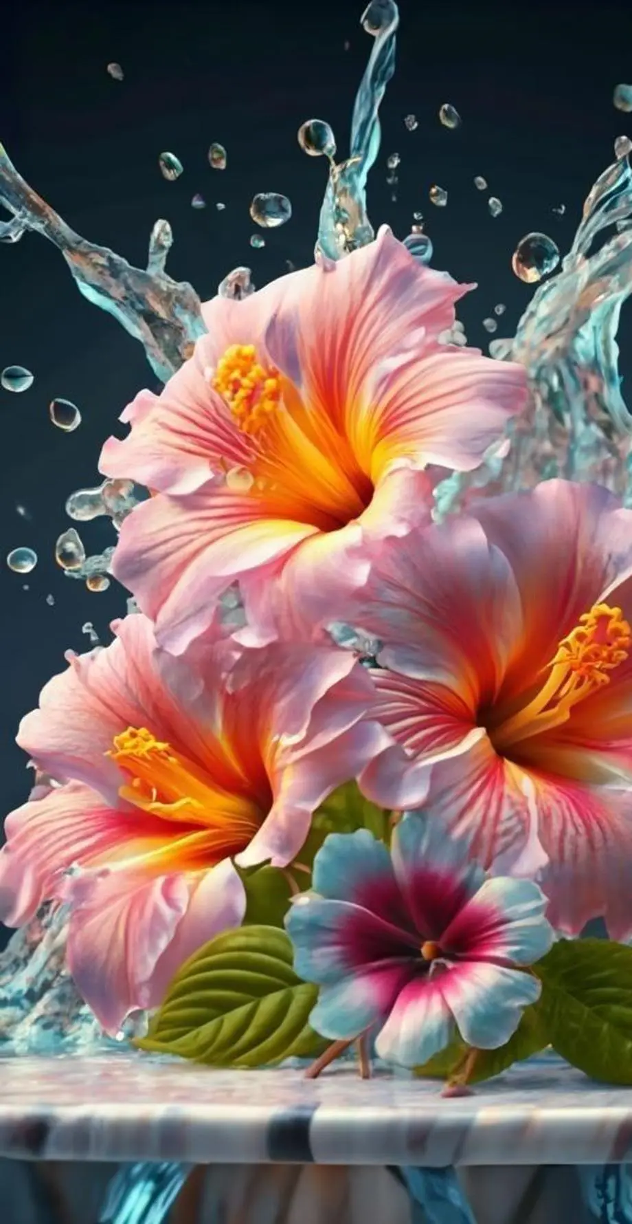 Flowers Hibiscus Beautiful Amazing Background picture