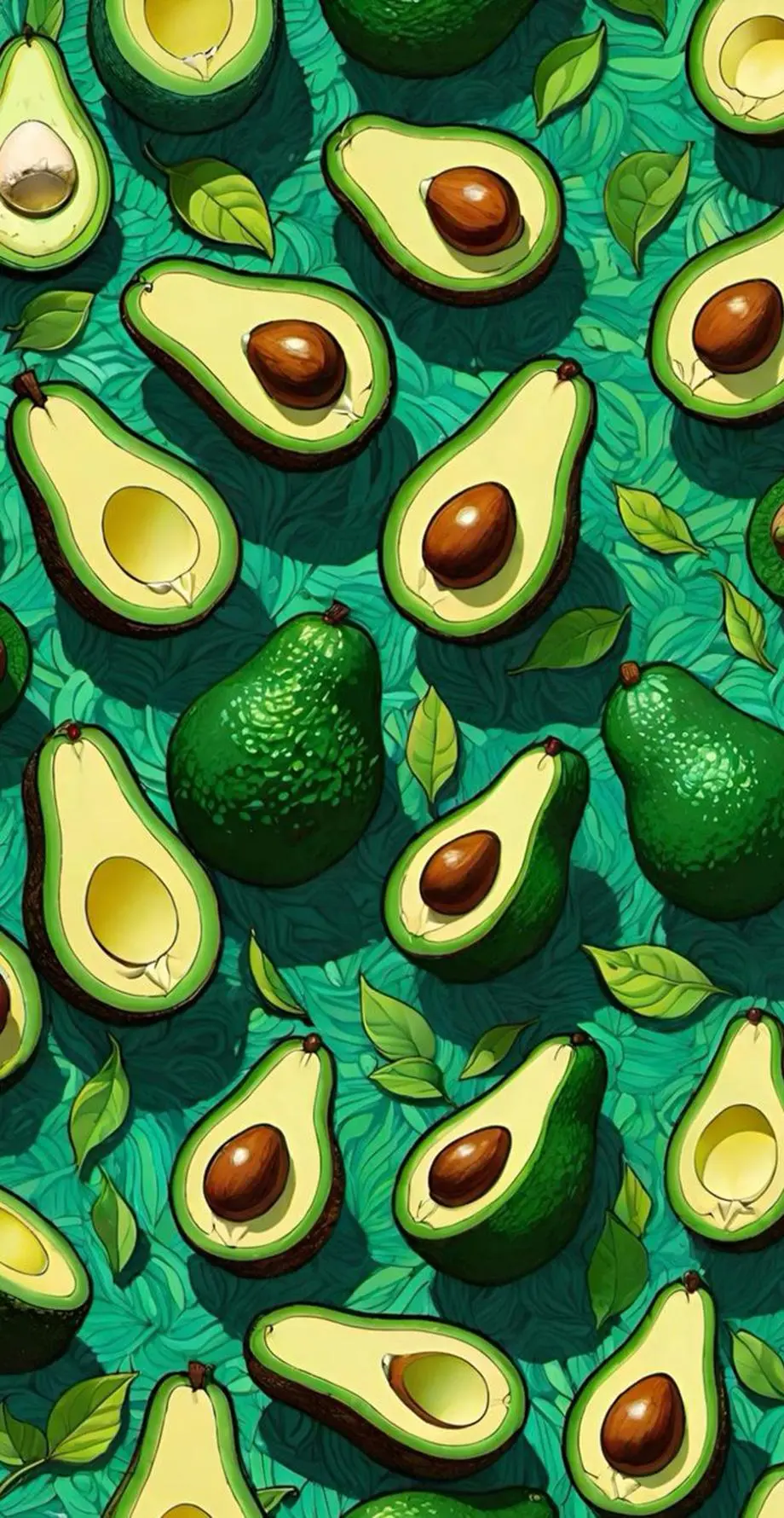 Fruits Avocado Aromatic Awesome Wallpaper