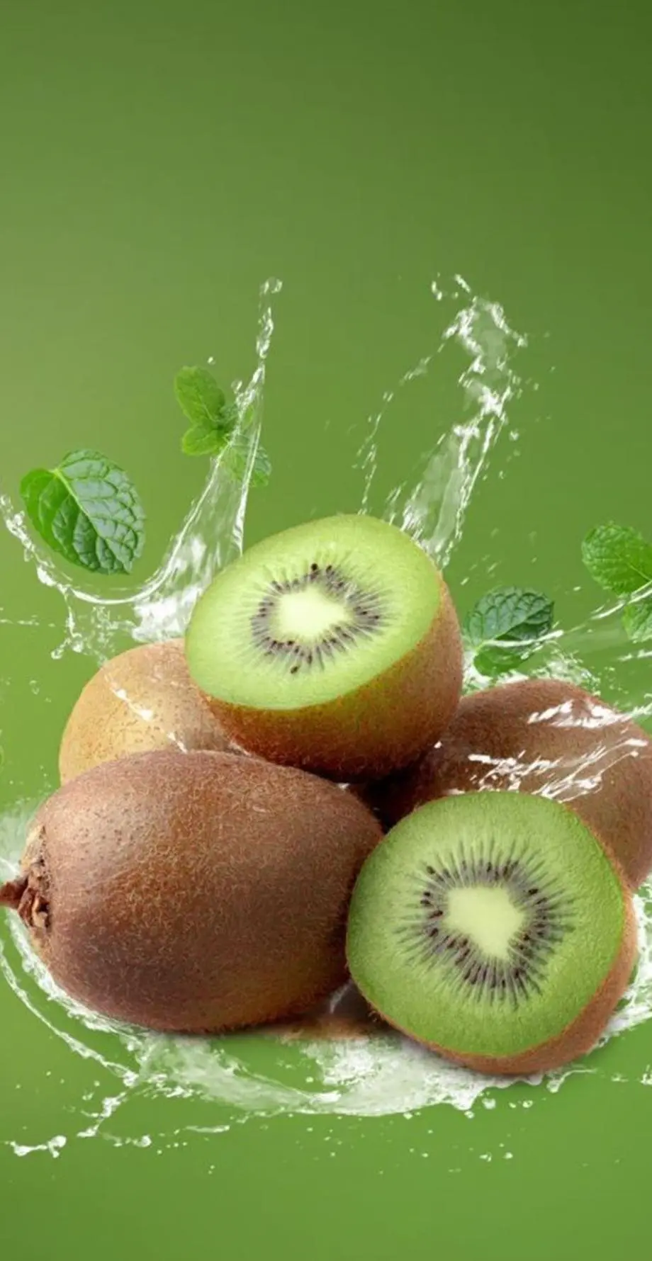 Fruits Kiwi Fresh Cute Wallpaper idea