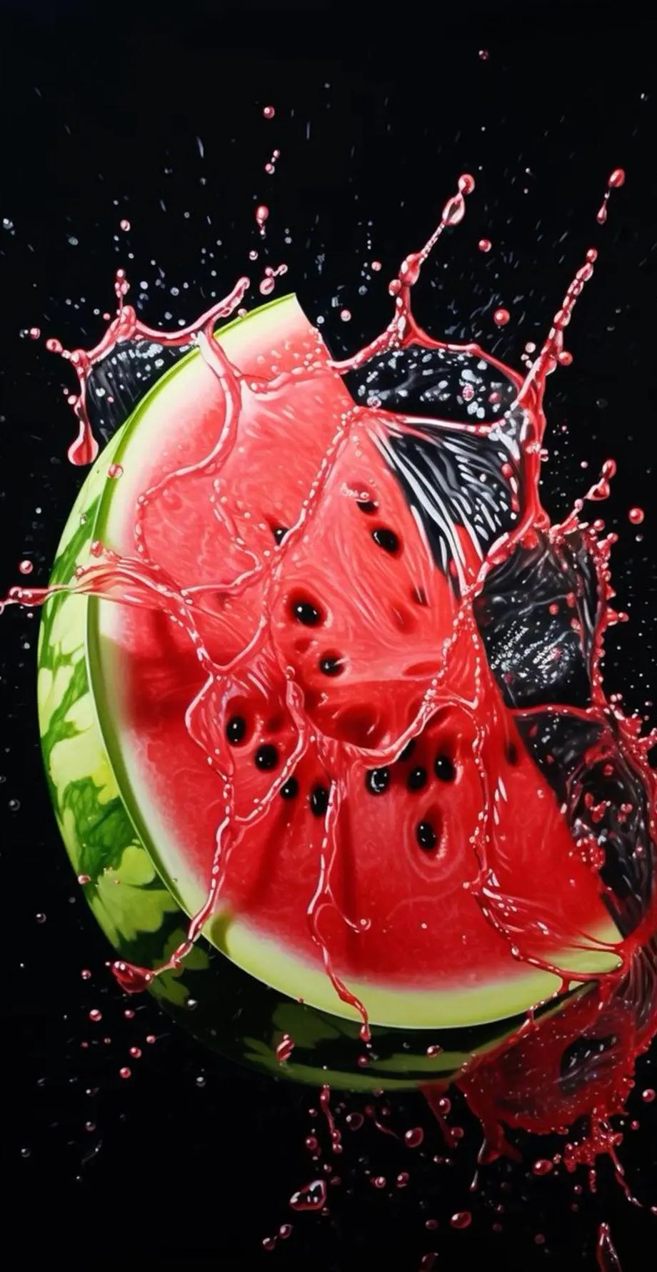 Fruits Watermelon Tropical Great Wallpaper