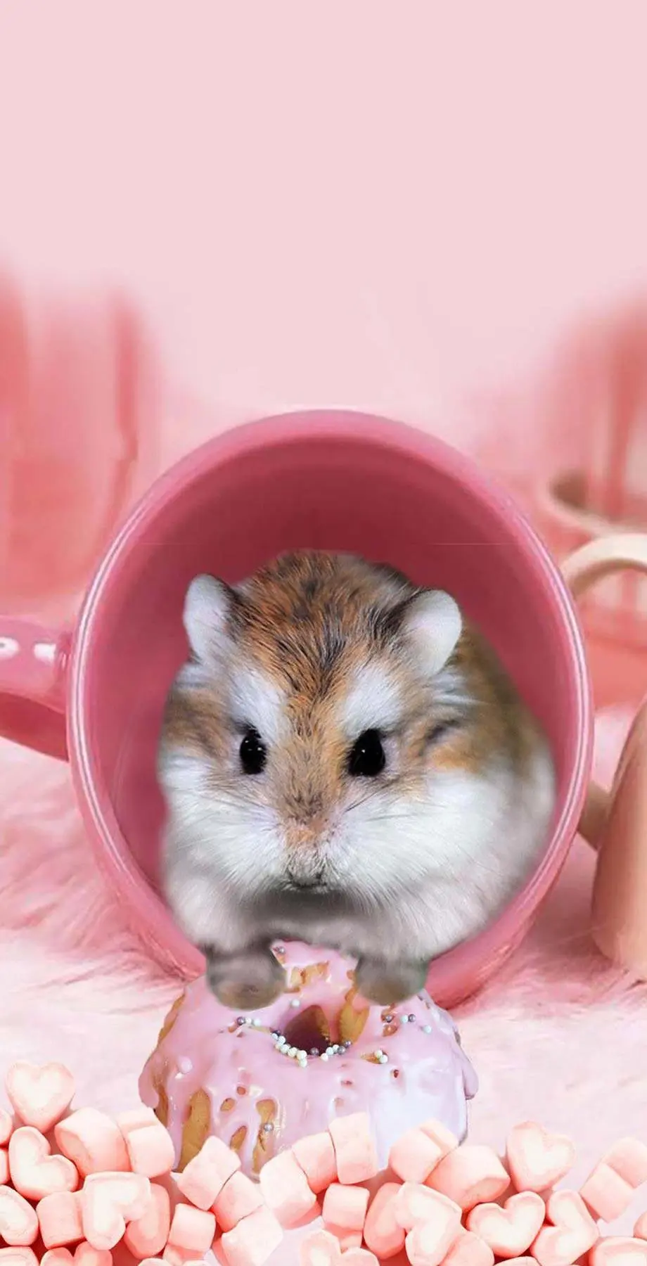 Hamster Pink Fluffy Great Background Digital, new iphone wallpaper, i Phone 15 wallpaper background, i Phone x wallpaper, Galaxy A34 wallpaper background, Galaxy S24 Ultra wallpaper background, VIVO wallpaper background, for desktop, for PC, for computer