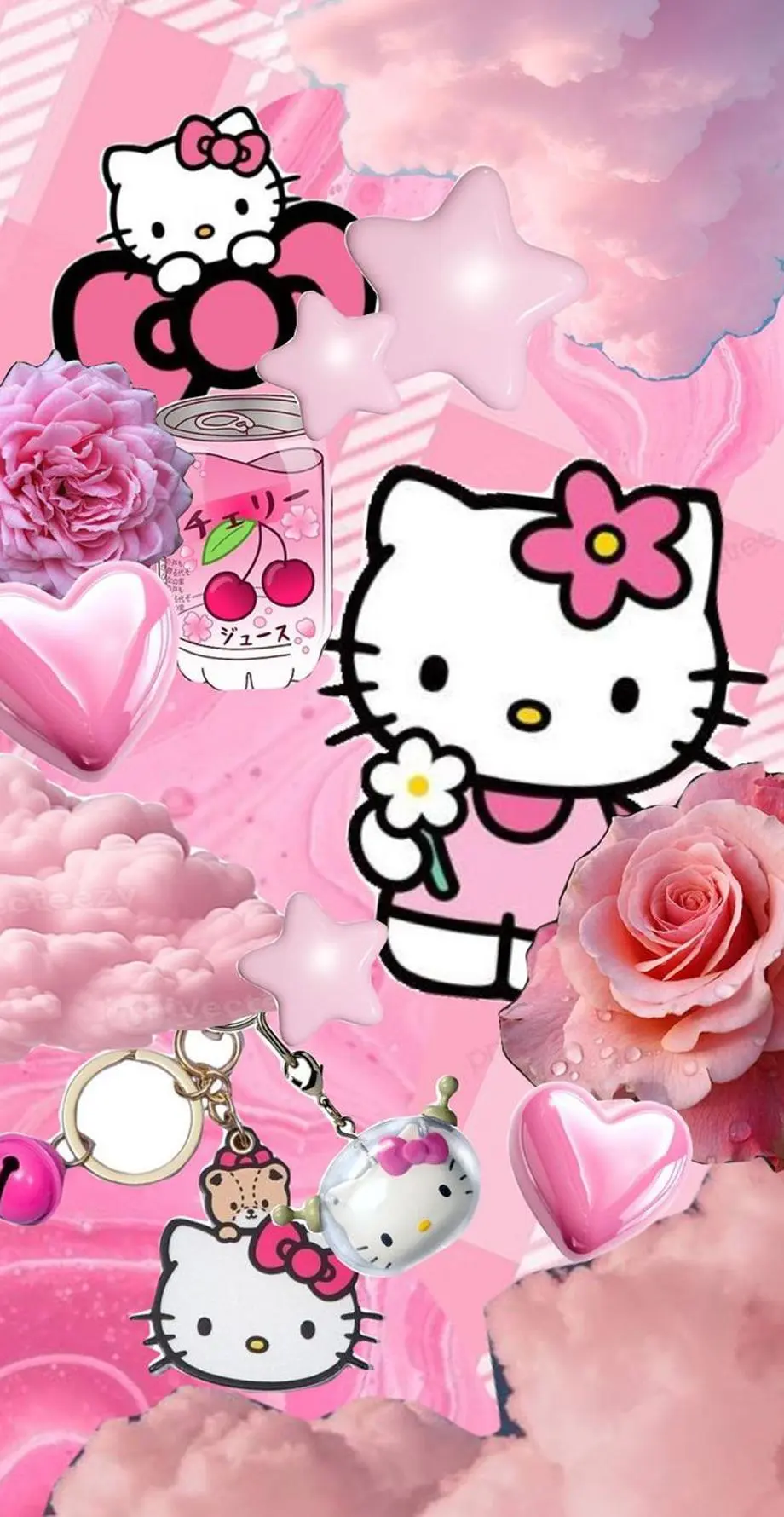 Hello Kitty Screen Saver Pretty Cute Background Digital wallpaper, iphone wallpaper background, i Phone 10 wallpaper, i Phone 11 wallpaper, Samsung wallpaper background, Galaxy A34 wallpaper background, LENOVO wallpaper background, for desktop, for PC, for computer