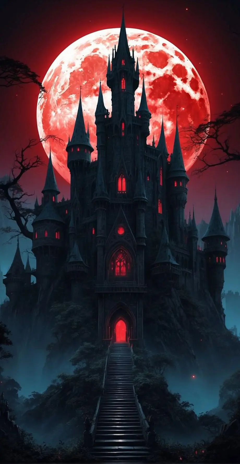 Vampires Castle Bloodly Best Wallpaper