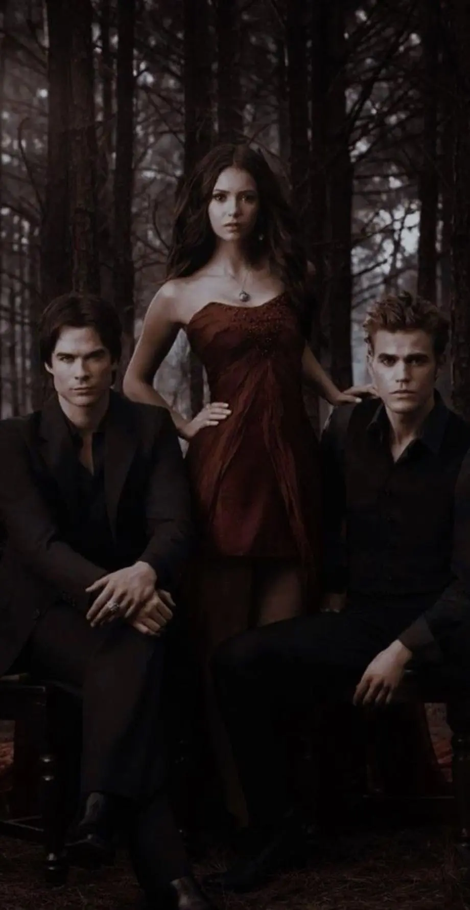 Vampires Diaries Scary Cool Background