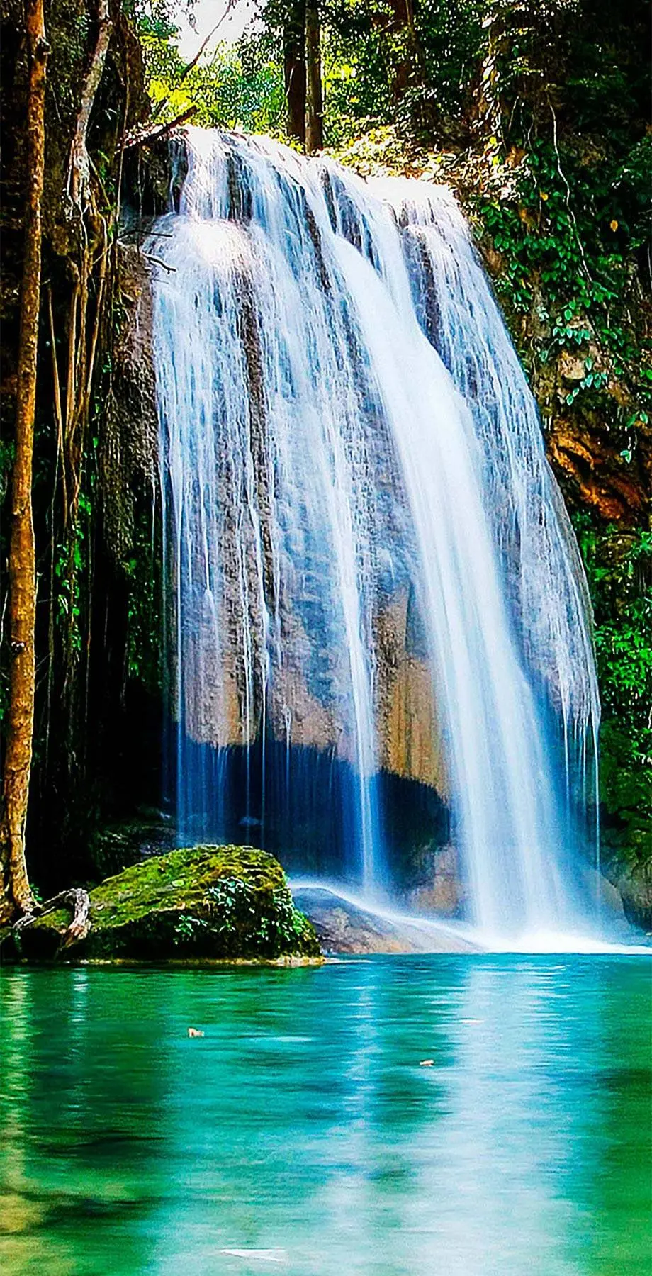 Waterfall Tropical Photo Great Wallpaper