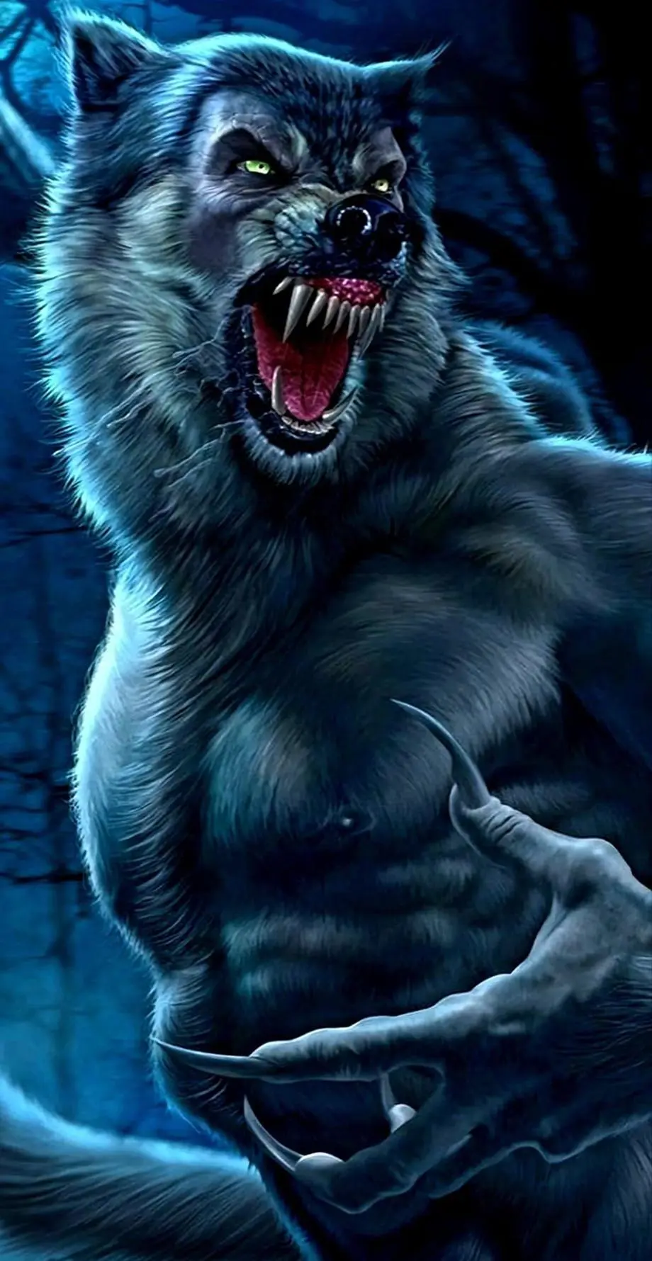 Werewolf Images Black Awesome Wallpaper Digital, new phone wallpaper background, i Phone 11 wallpaper, i Phone 10 wallpaper, Galaxy s 22 wallpaper background, Samsung galaxy s4 wallpaper background, MEIZU wallpaper background for desktop, for PC, for computer