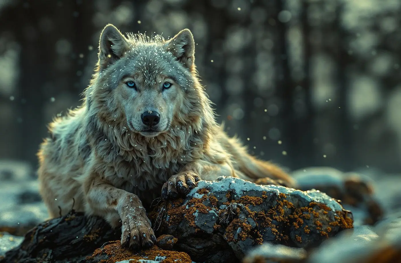 Wolf Desktop Stylish Wonderful Wallpaper background