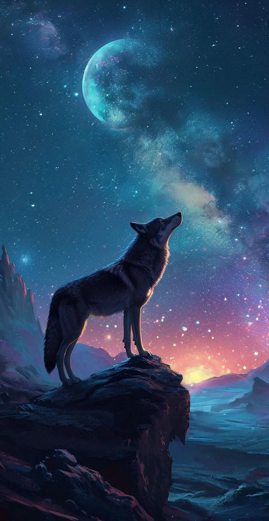 Wolves Blue Strict Excellent Background