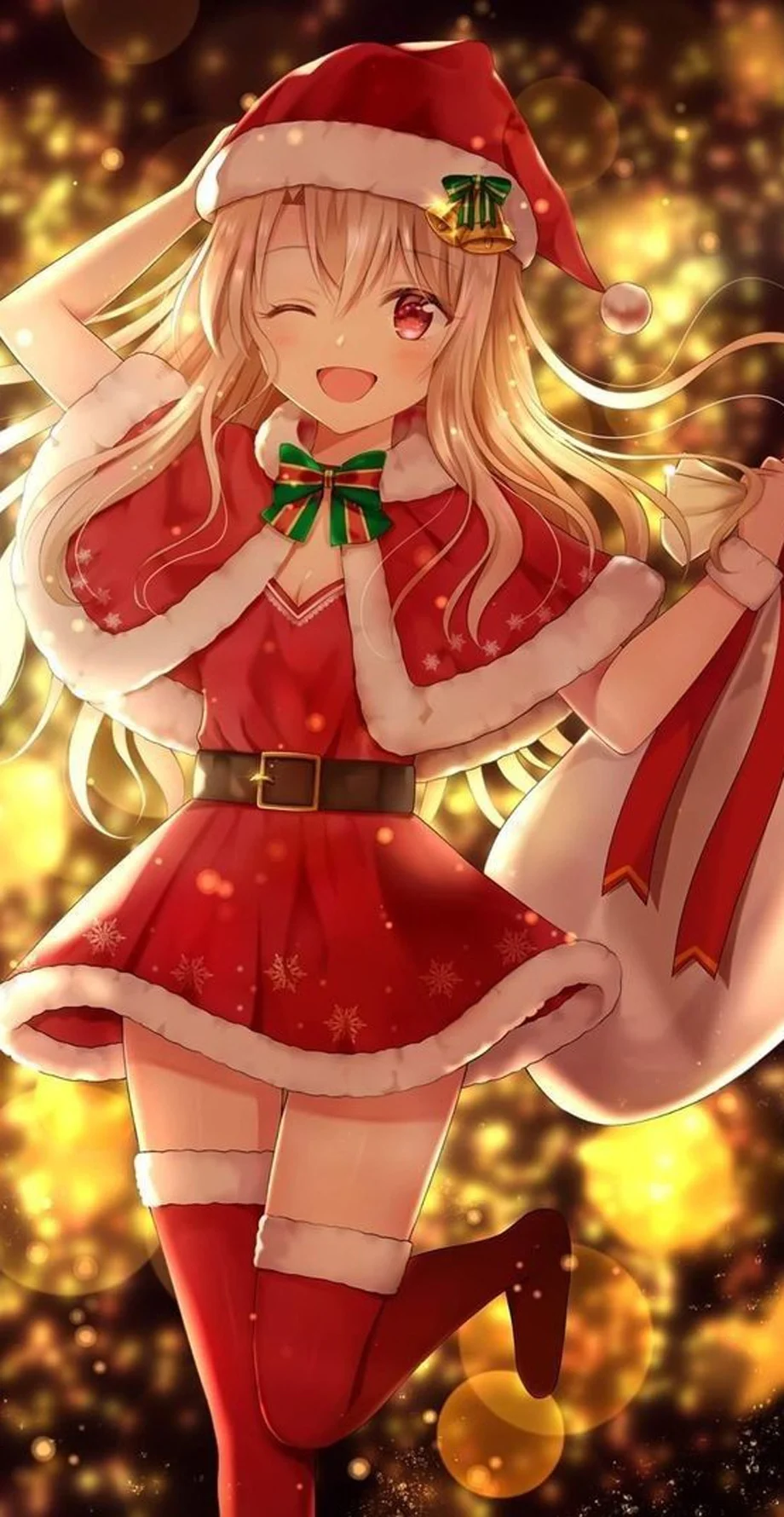 Christmas Anime Great Wonderful Background