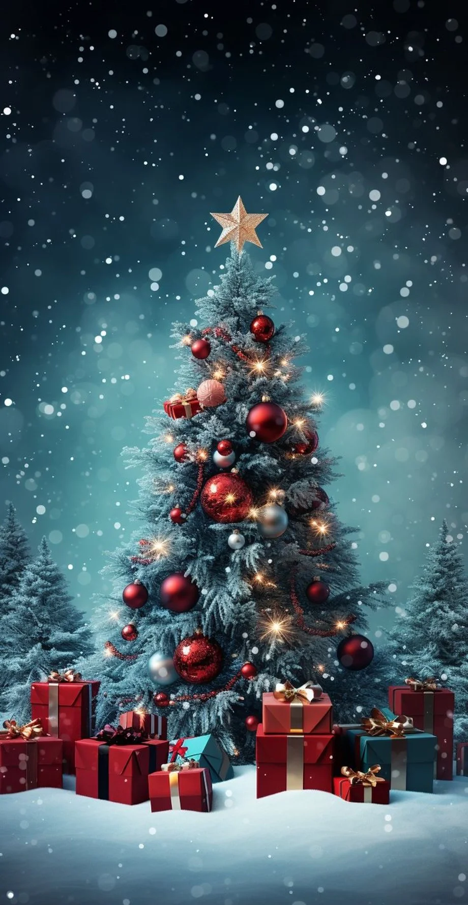 Christmas Elegant Cute Wallpaper background