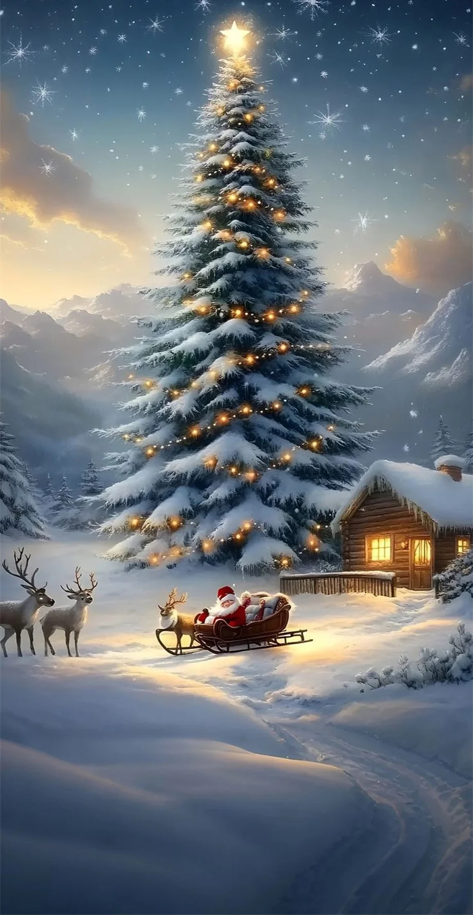 Christmas Screen Strict Awesome Wallpaper