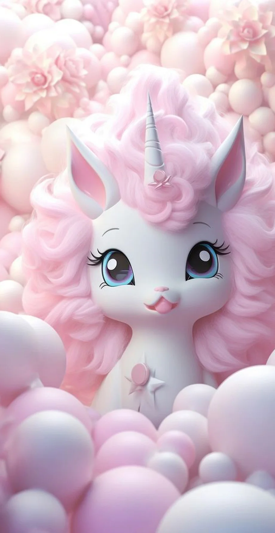 Unicorn Pink Great Awesome Wallpaper background