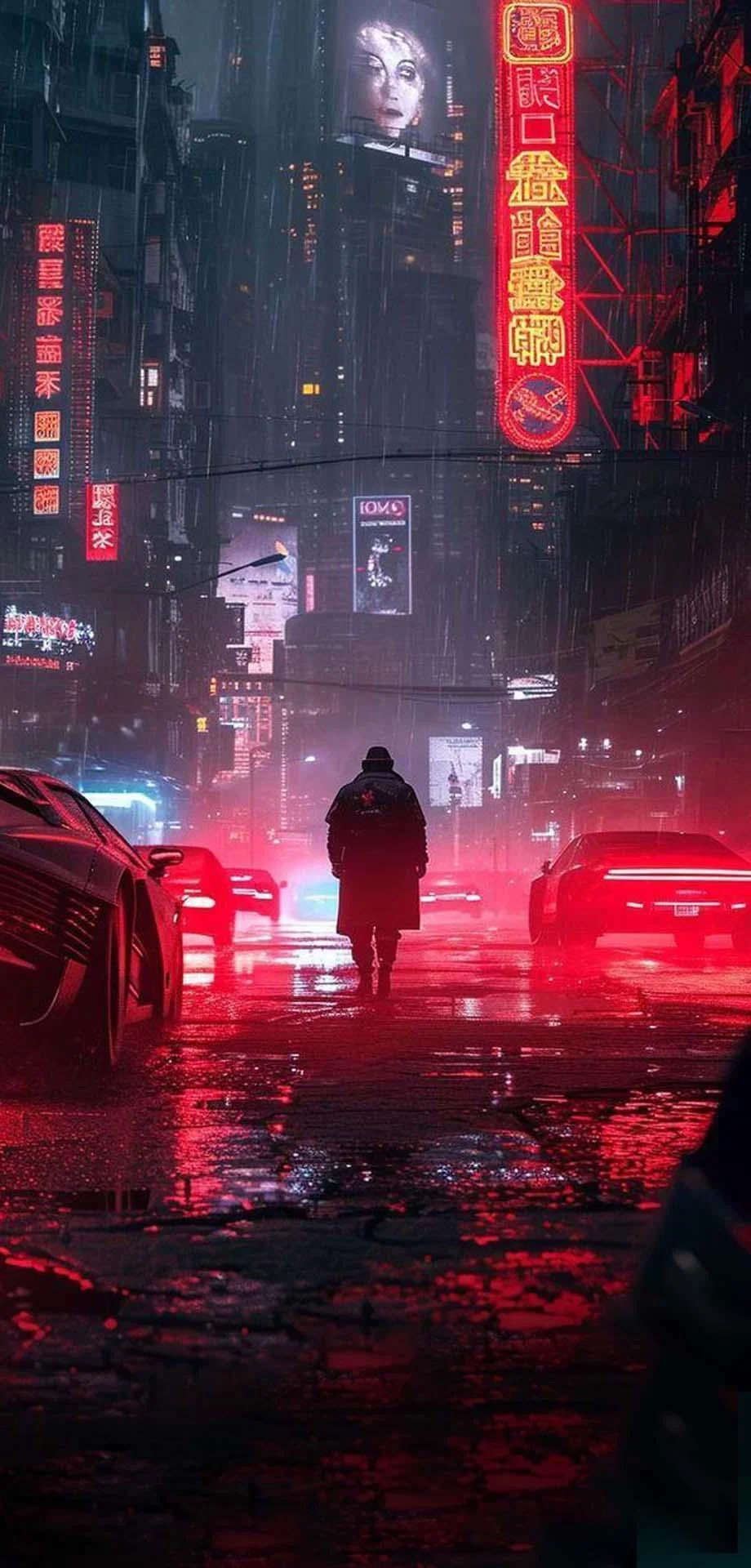 Cyberpunk 2077 Iphone Cool Design Beautiful Lockscreen 4K Wallpaper