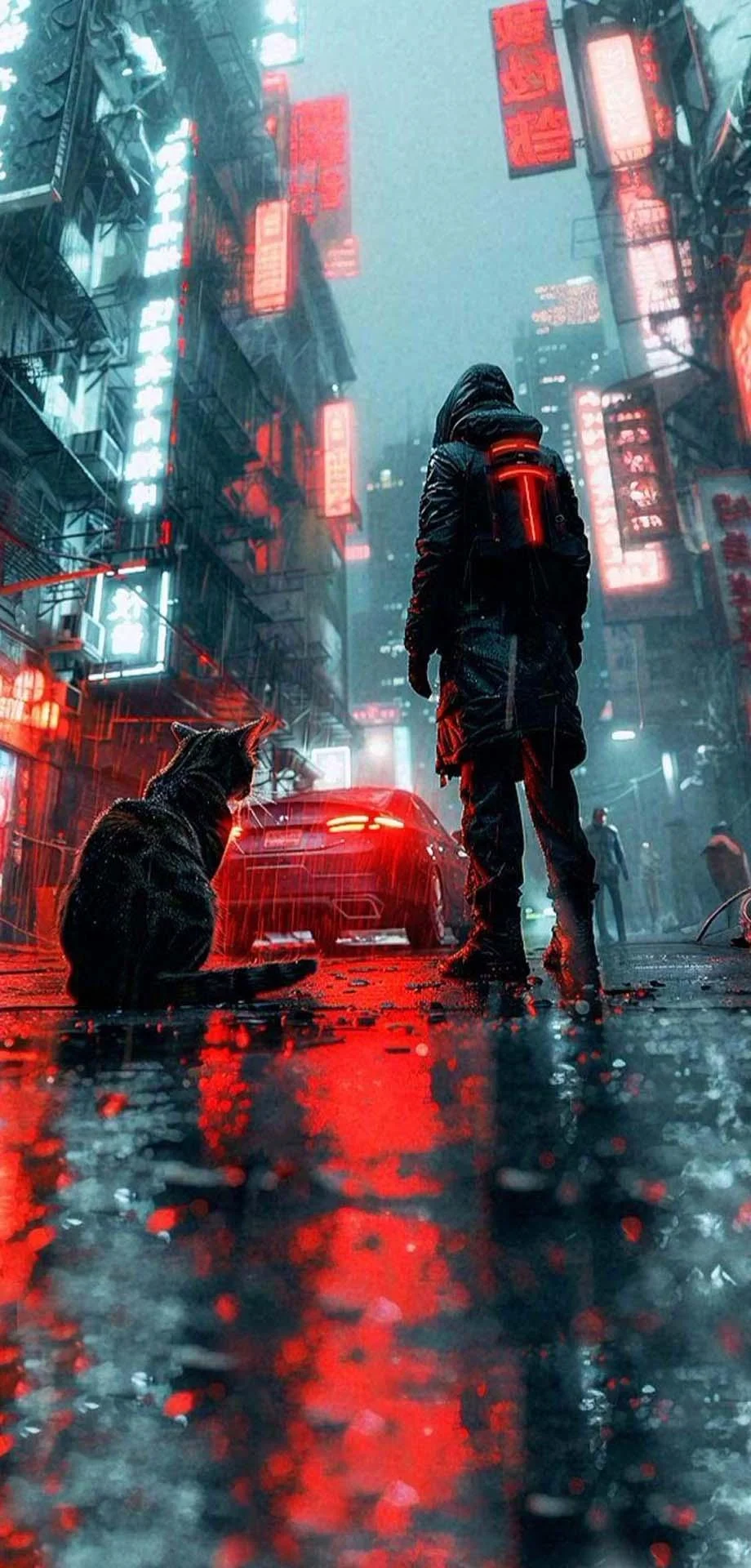 Cyberpunk Aesthetic Iphone Grand Original Awesome Lockscreen Wallpaper Digital, iphone background, i Phone 13 wallpaper, i Phone 14 pro max  wallpaper, Galaxy s 22 wallpaper background, Samsung wallpaper background, XIAOMI wallpaper background, for desktop, for PC, for computer