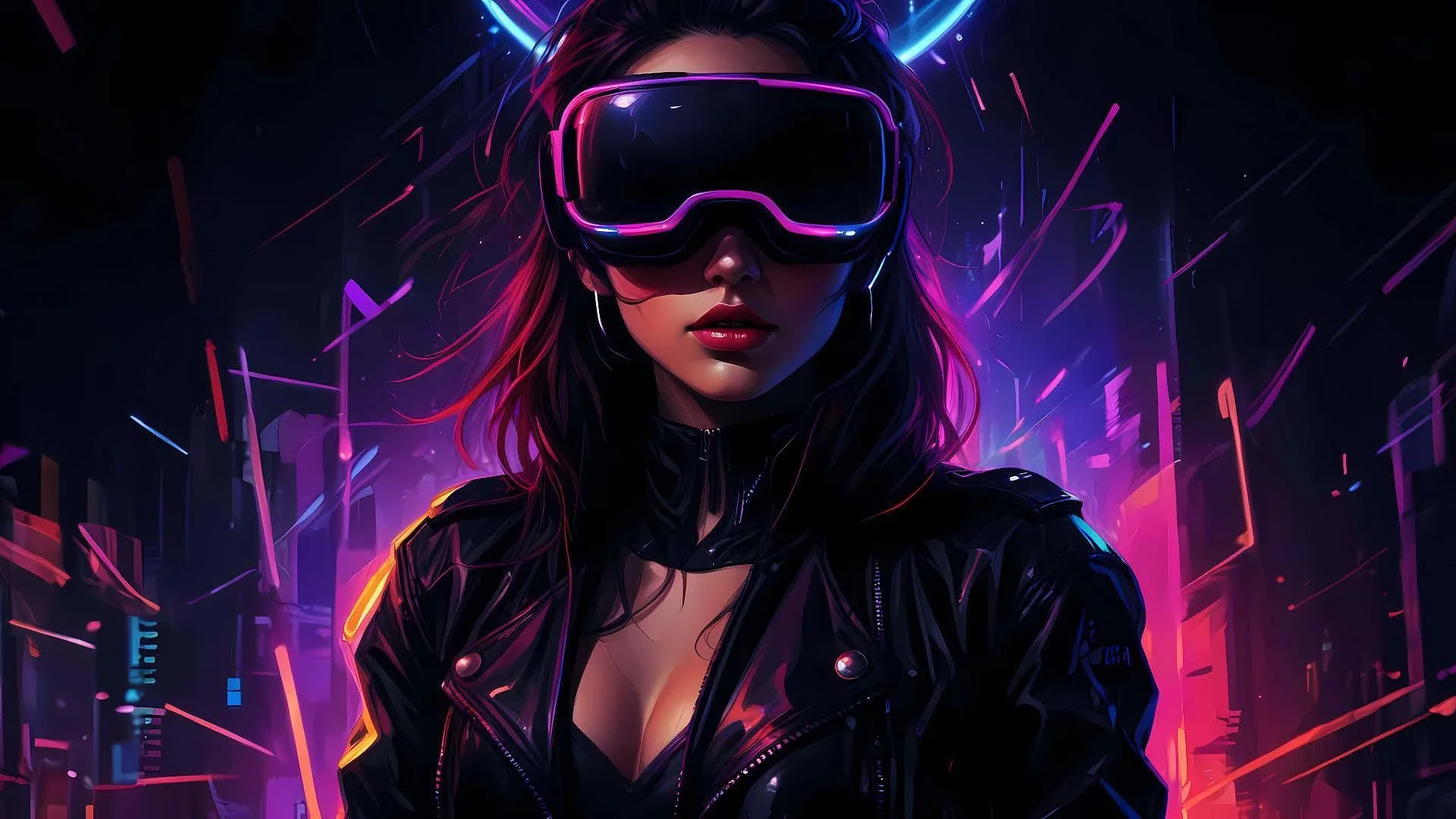 Cyberpunk Desktop Aesthetic Great Art Excellent Lockscreen HD Wallpaper Screen image, phone wallpaper, i Phone 14 wallpaper background, iPhone 15 Plus wallpaper background, Galaxy S24 wallpaper background, Galaxy s 22 wallpaper background, OPPO wallpaper background, for desktop, for PC, for computer