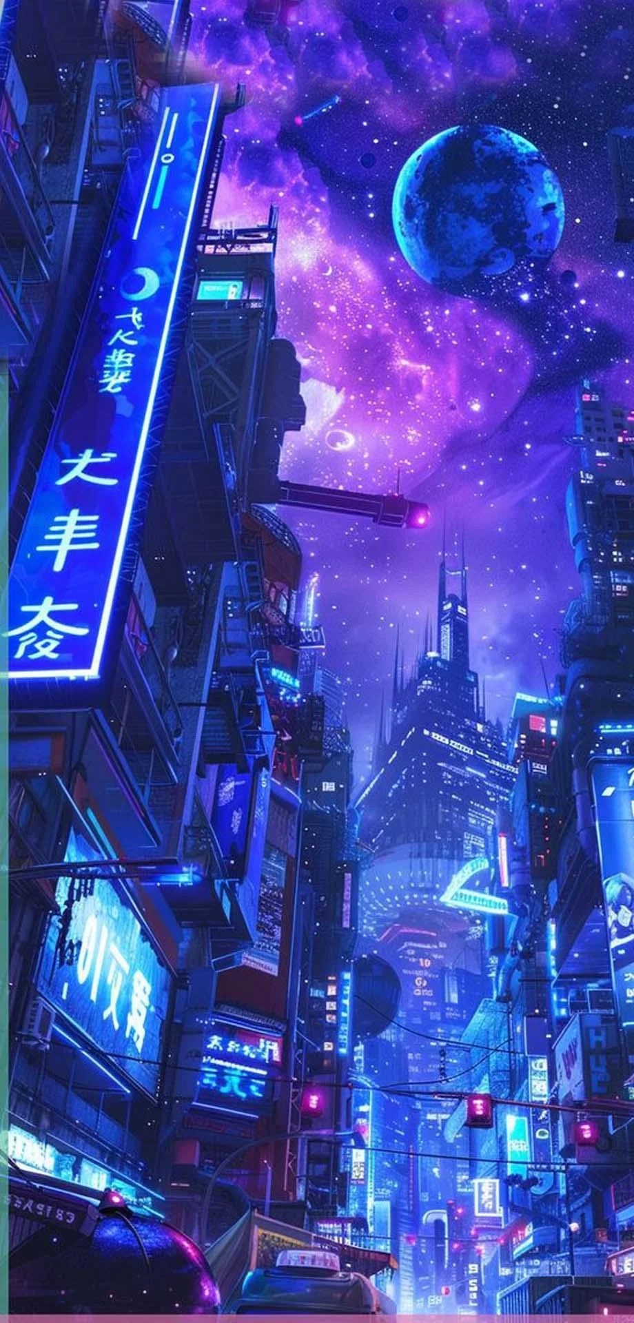 Cyberpunk Future Aesthetic Grand Original Beautiful Background HD Wallpaper