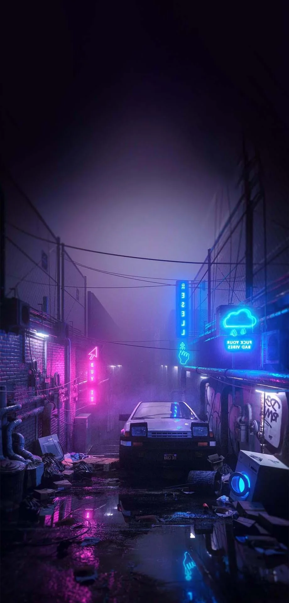 Cyberpunk Neon Best Art Amazing HD Wallpaper