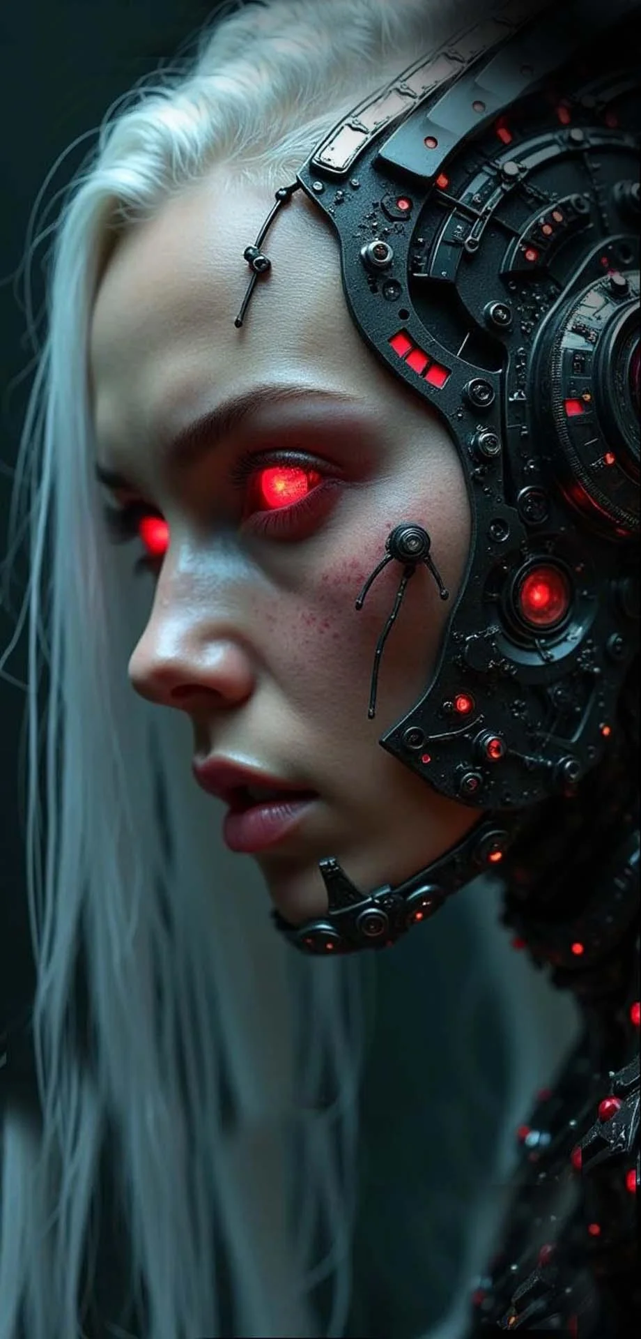 Cyberpunk Women Iphone Best Art Awesome Screensaver Wallpaper